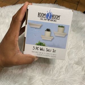 3pc wall shelf set